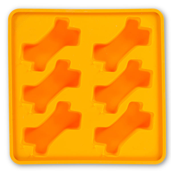 MESSY MUTTS Moule à Sucettes Glacées 6 Os Orange