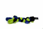 Voir l’image dans la galerie, SCHUM-TUG Jouet Chien Petit/Slim Bleu-Vert &amp; Noir