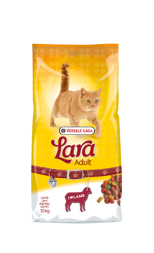 Lara - Chat Adulte Agneau - Nourriture Sèche pour Chats