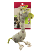 Voir l’image dans la galerie, Riga - Jouet Girafe en Peluche avec Couineur pour Chiens, 30 cm