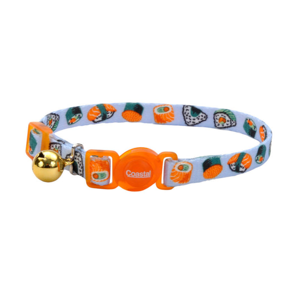SAFE CAT Chat Collier Nylon Clochette 3/8x8-12" SOB