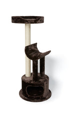 Voir l’image dans la galerie, BUD&#39;Z Arbre à Chat Cachette &amp; 2 Perchoirs Brun
