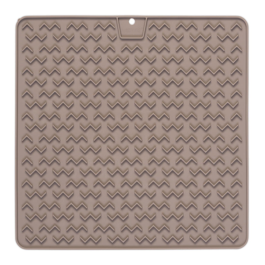 MESSY MUTTS Tapis Alimentation Spatule Gris L