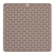 MESSY MUTTS Tapis Alimentation Spatule Gris L