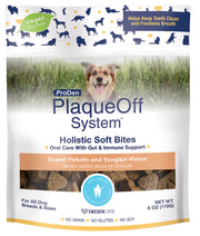 PLAQUEOFF Holistic Gâteries Chien Buccale, Digestif & Immunitaire 170g