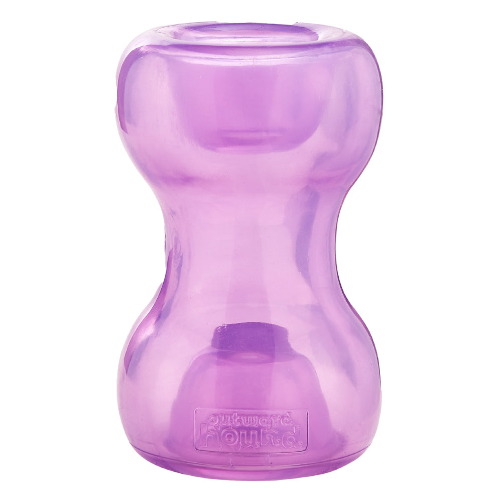 OUTWARD HOUND Jouet Chien Distributrice Double Snoop Mauve