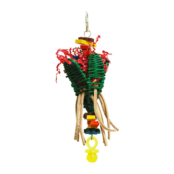 FUNMAX Jouet Oiseaux Loulou 10x3"