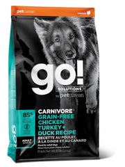 GO! CARNIVORE Chien Poulet, Dinde & Canard SG 1.59kg