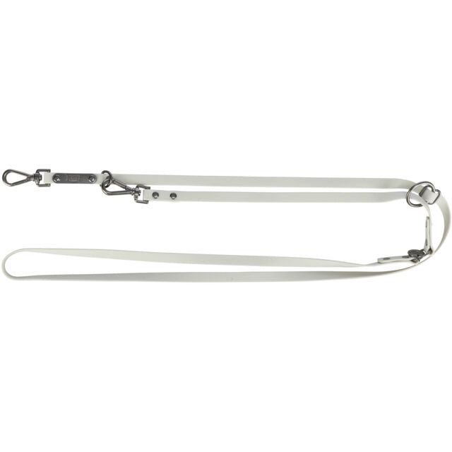 CITYSTYLE Laisse Ajustable en PVC S/M Gris Clair