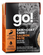 Voir l’image dans la galerie, GO! Chat Tetra Pak Soins Peau &amp; Pelage, Pâté Saumon 182g