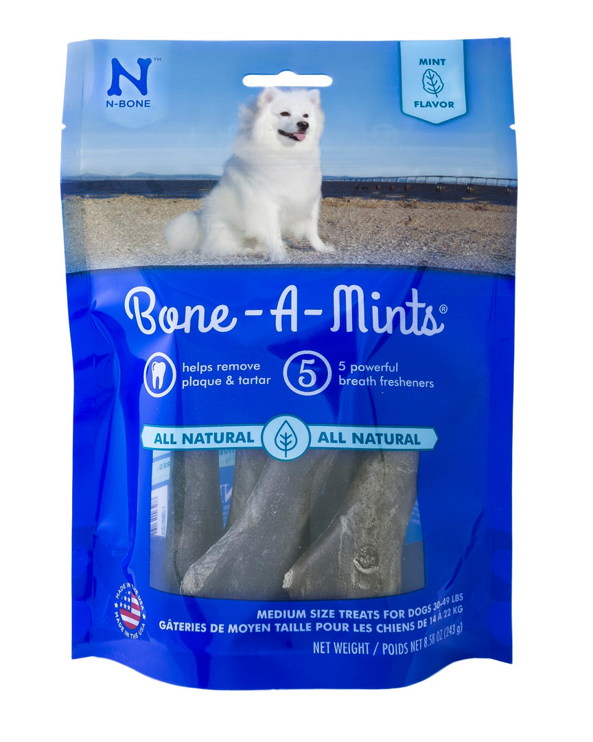 BONE-A-MINTS Gâteries Chien Sac Os Dentaires M 243g