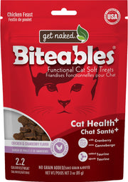 GET NAKED BITEABLES Gâteries Chat en Santé Plus 85g