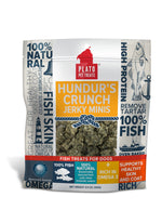 Voir l’image dans la galerie, PLATO Hundur's Crunch Gâteries Chien Jerky Mini Peau de Morue 100g