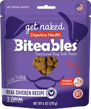 GET NAKED BITEABLES Gâteries Chien Santé Digestive 170g