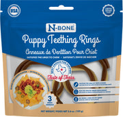 N-BONE Gâteries Chiot Anneaux Queso Con Carne 102g