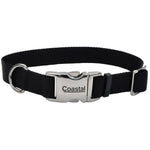 Voir l’image dans la galerie, TITAN Collier Nylon Boucle Métal 5/8x10-14" Noir