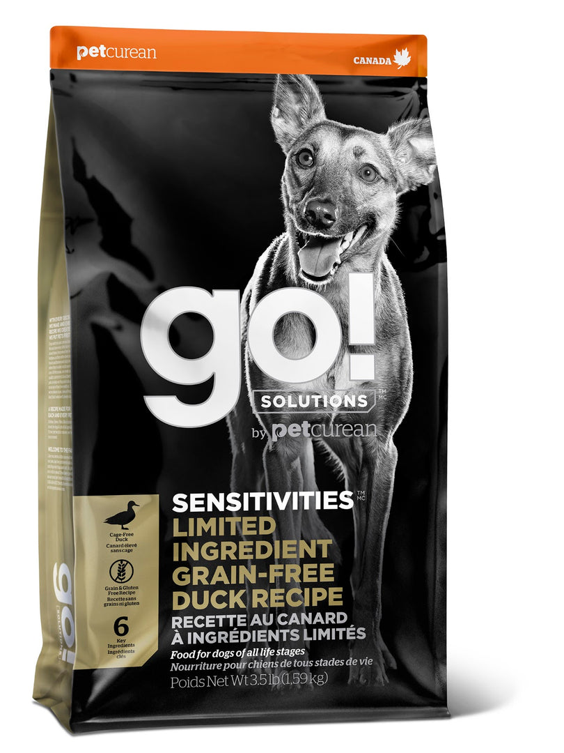 GO! SENSITIVITIES LID Chien Canard SG 1.59kg
