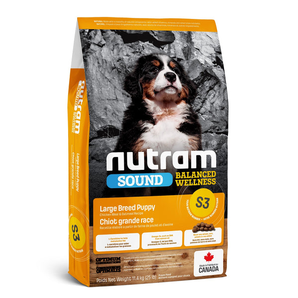 NUTRAM SOUND (S3) Chiot GR Poulet 11.4kg