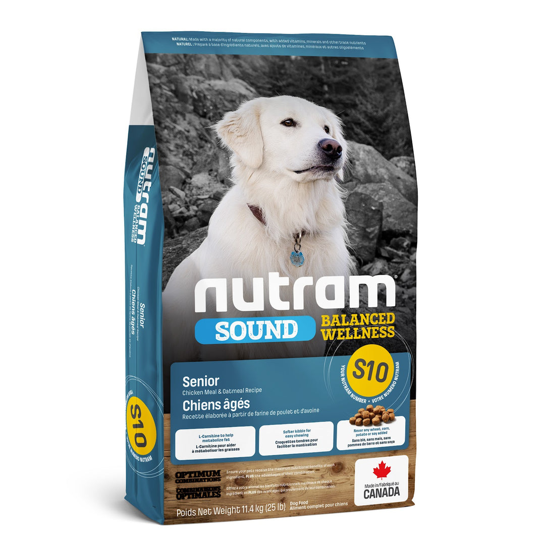 NUTRAM SOUND (S10) Chien Âgés 11.4kg