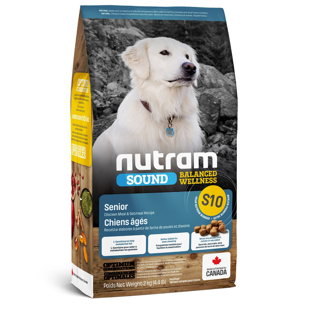 NUTRAM SOUND (S10) Chien Âgés 2kg