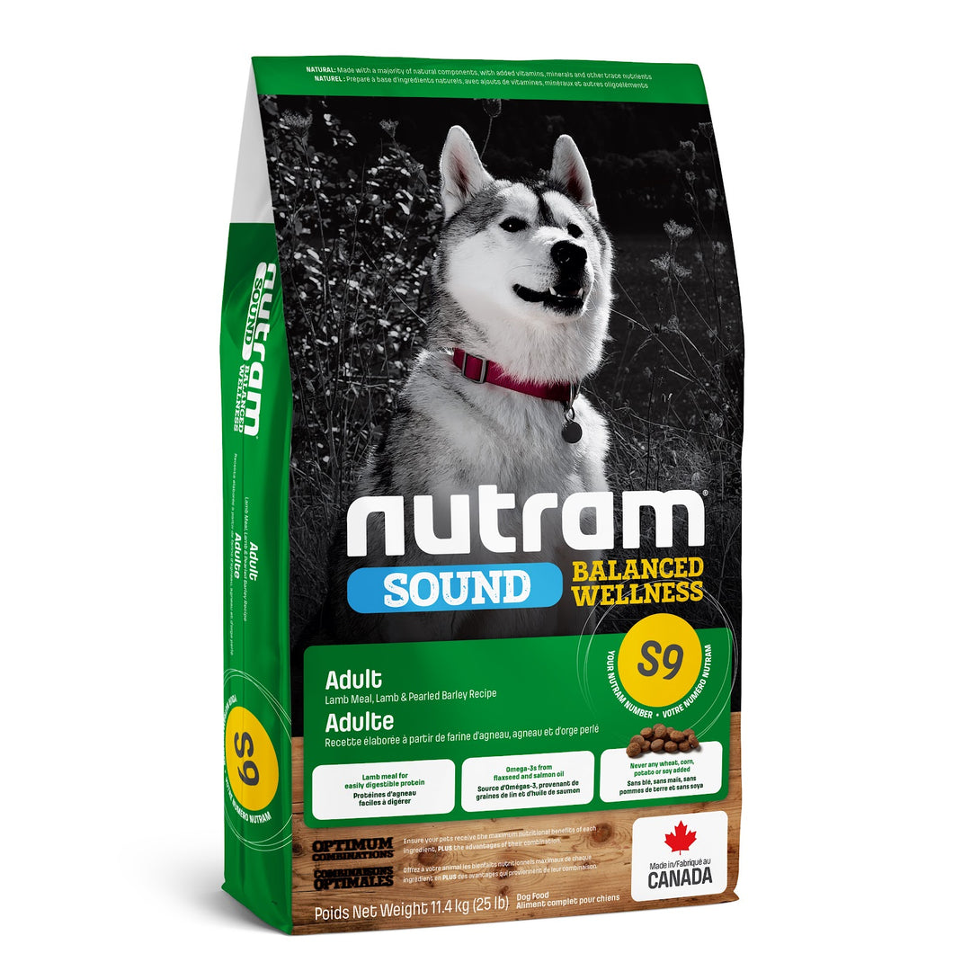 NUTRAM SOUND (S9) Chien Agneau 11.4kg