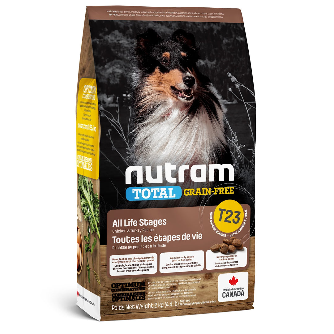 NUTRAM TOTAL (T23) Chien Poulet & Dinde 2kg