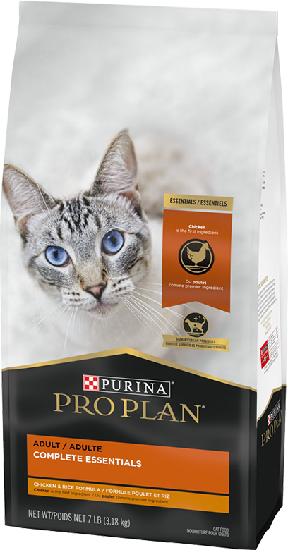 Pro Plan - Chat Adulte Essentiel Complet Poulet et Riz - Nourriture Sèche pour Chats