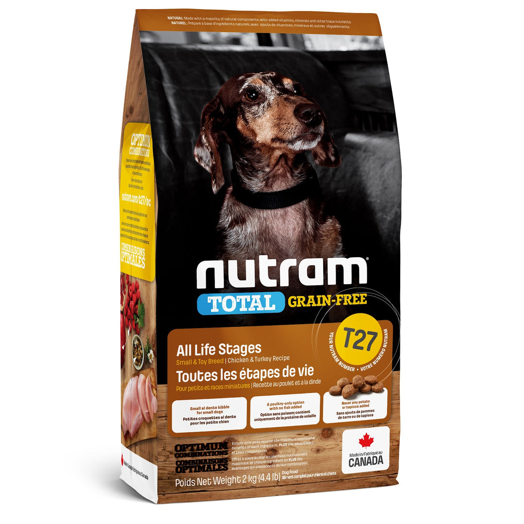 NUTRAM TOTAL (T27) Chien PR Poulet & Dinde 2kg