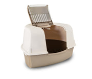 BERGAMO ARIEL Bac Litière Dome en Coin