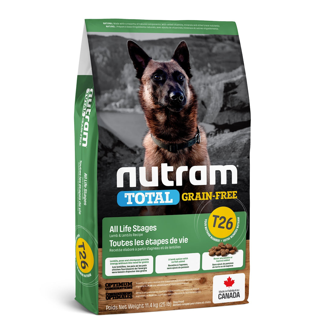 NUTRAM TOTAL (T26) Chien Agneau 11.4kg