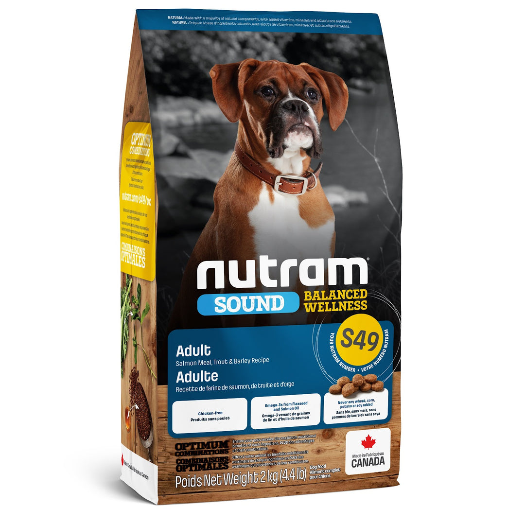 NUTRAM SOUND (S49) Chien Saumon & Truite 2kg