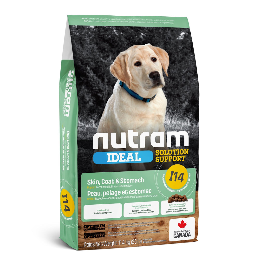 NUTRAM IDEAL (I14) Chiot Peau, Pelage & Estomac SG 2kg