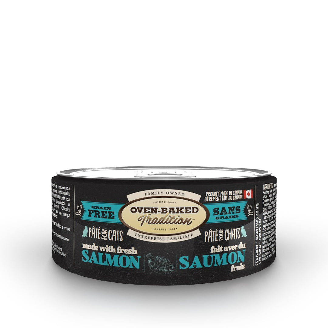 OBT Chat Pâté Saumon SG 156g