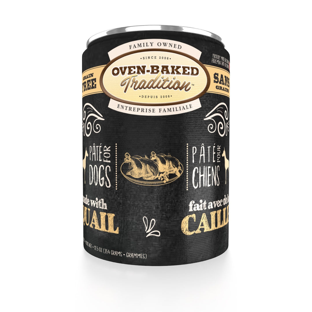 OBT Chien Pâté Caille SG 354g