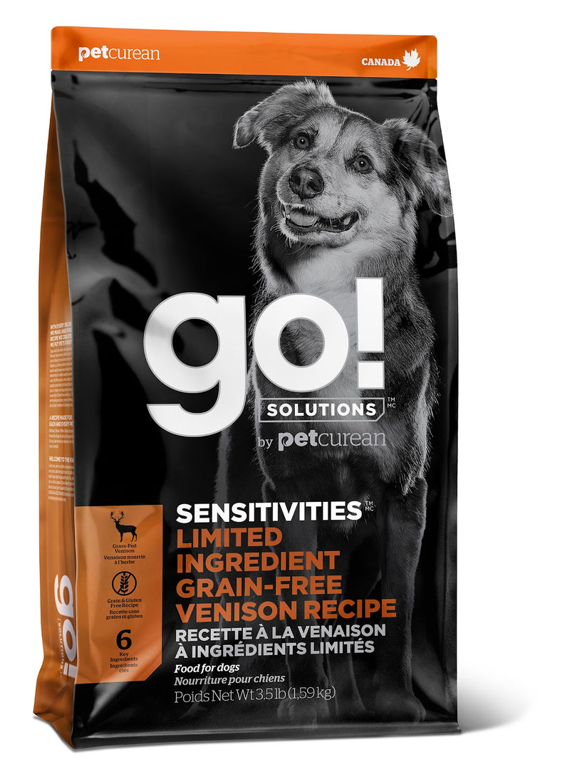 GO! SENSITIVITIES LID Chien Venaison SG 1.59kg