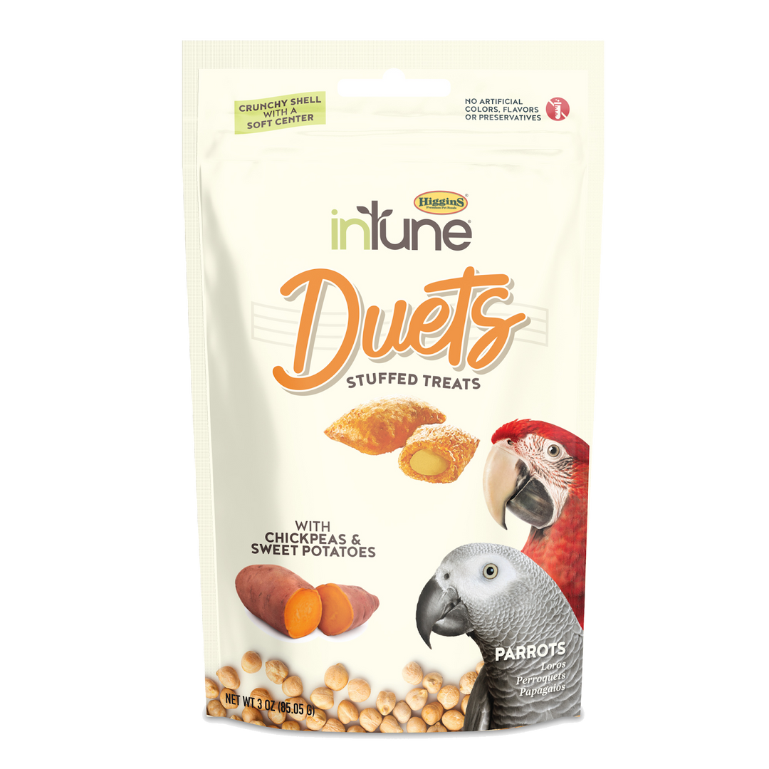 HIGGINS InTune Duets Gâteries Oiseaux Perroquet PD 85g
