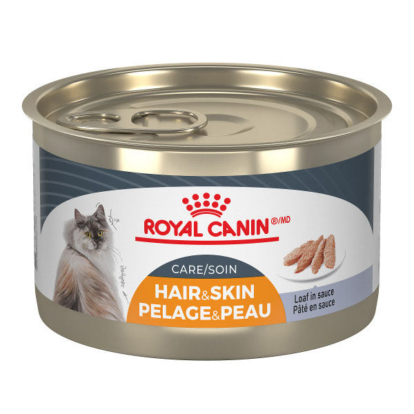 ROYAL CANIN Chat Soin Pelage & Peau, Pâté en Sauce 145g