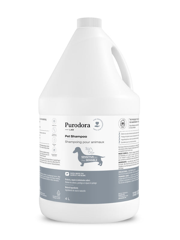 PURODORA Shampoing Hypoallergène Peau Sensible 4L
