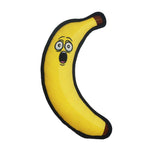 Voir l’image dans la galerie, BUD&#39;Z Jouet Chien Banane Surprise 4 Tissus en Peluche 29cm
