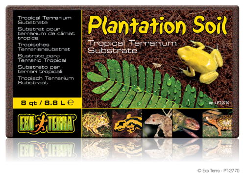 EXO TERRA Substrat Plantation Soil Exo 8.8L pour Reptiles