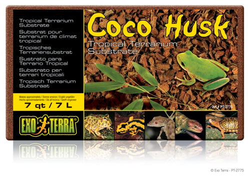 EXO TERRA Substrat en Croque Noix de Coco 8.8L pour Reptiles