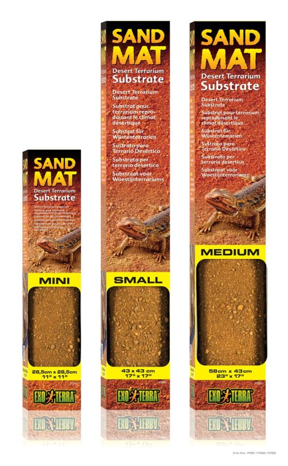 Exo Terra - Tapis de Substrat Sable - Substrat pour Terrariums
