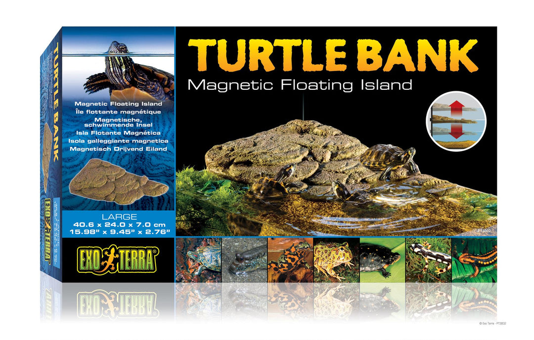 Exo Terra - Talus Flottant Magnétique Turtle Bank - Décoration pour Tortues