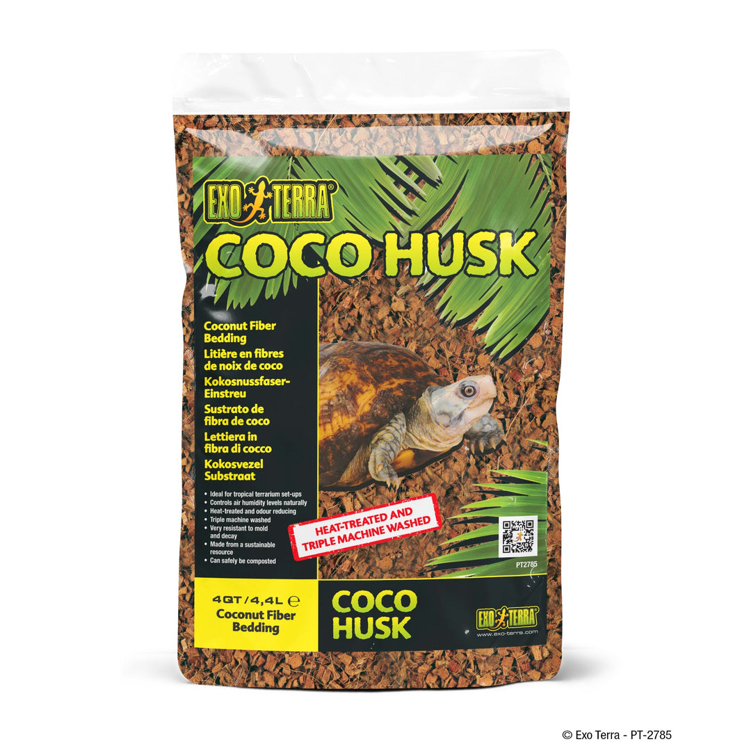 EXO TERRA Substrat en Croque de Noix de Coco 8.8L pour Reptiles