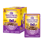 Voir l’image dans la galerie, Wellness Appetizing Entrees - Thon Effiloché et Morue - Nourriture Humide Sans Grains pour Chats