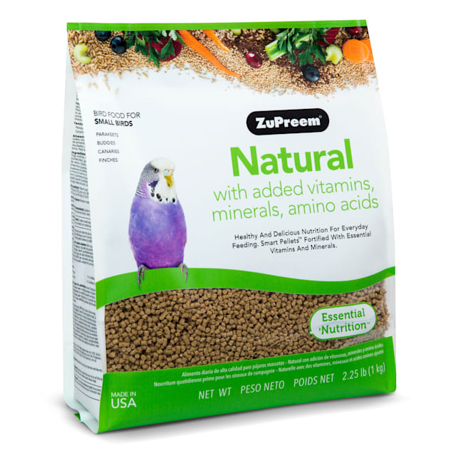 ZuPreem Natural - Granulés pour Petits Oiseaux - Nourriture pour Oiseaux