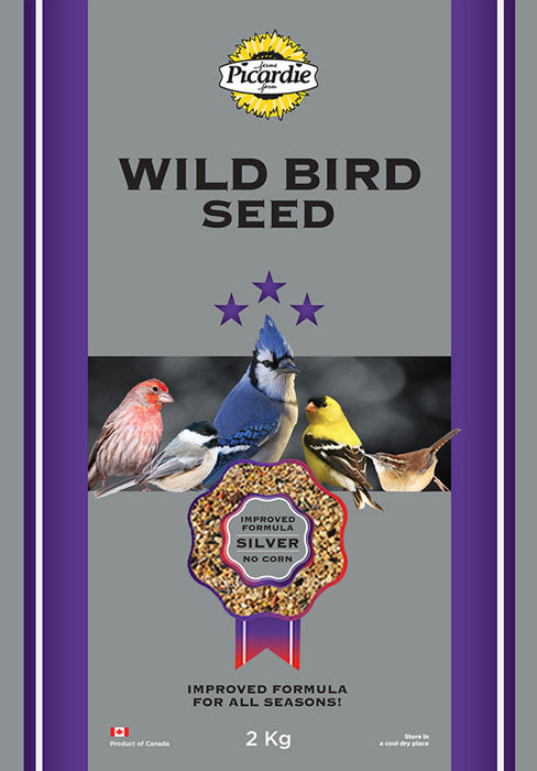 PICARDIE Nourriture Oiseaux Sauvage Argent 7kg