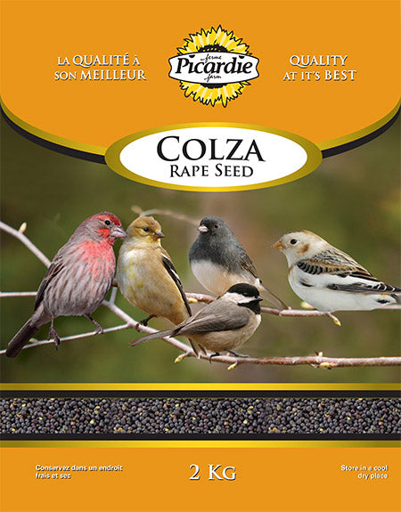 PICARDIE Nourriture Colza 2kg pour Oiseaux Sauvages