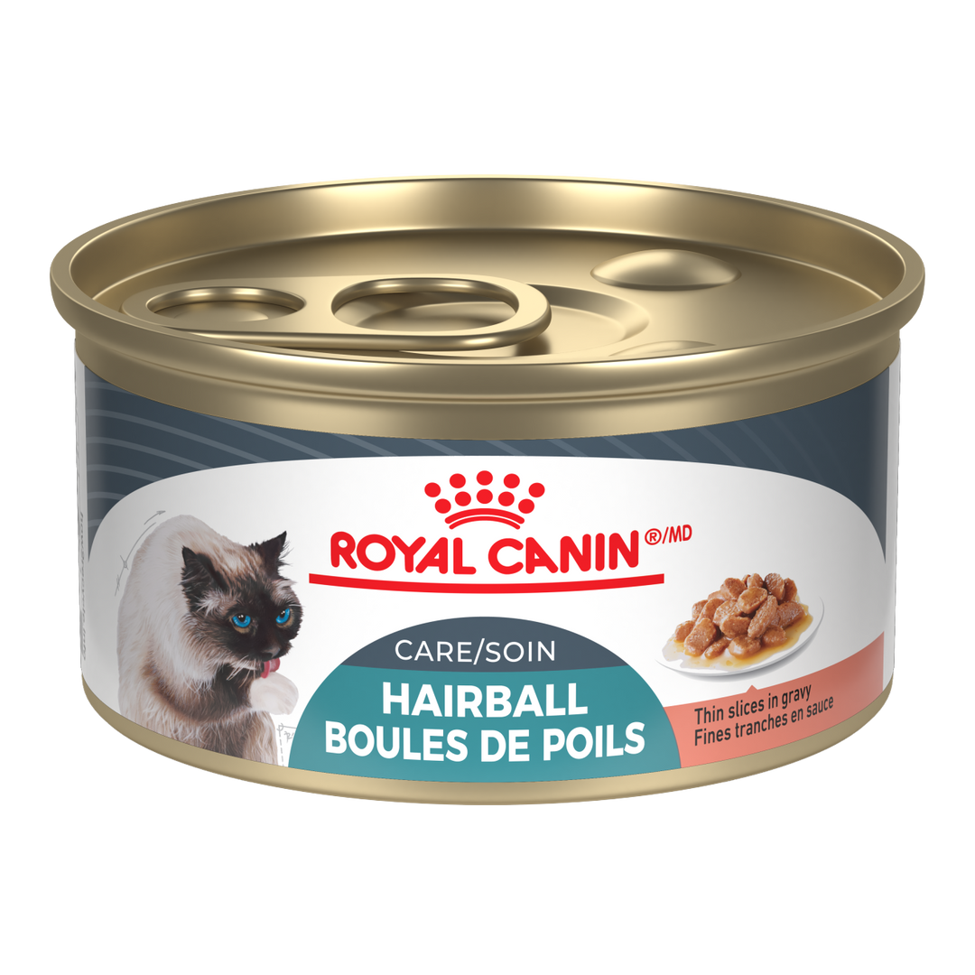Royal Canin - Soin Boules de Poils - Fines Tranches en Sauce - Nourriture Humide pour Chats