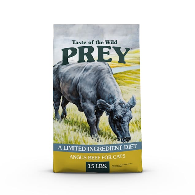 Taste of the Wild Prey - Boeuf Angus - Nourriture Sèche Sans Grains à Ingrédients Limités pour Chats